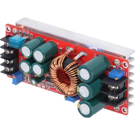 Module élévateur DC-DC 1200 W, module d'alimentation réglable, convertisseur de tension constante, régulateur de tension (1/5)