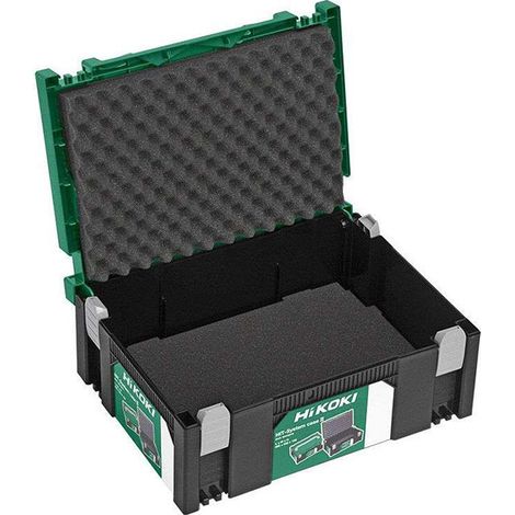 Hikoki – Coffret de transport Hit Case – Boîte empilable et verrouillable – Dimensions 39,5 x 29,5 x 15,8 cm – 402539 (1/6)