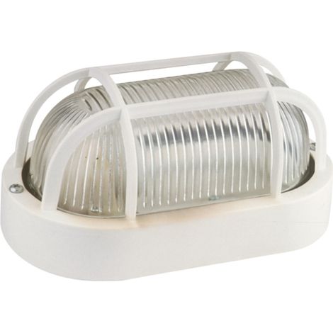 Ovale Wandleuchte 60 W / 230 VAC Schwarz Electro Dh 60.245/N 8430552085637