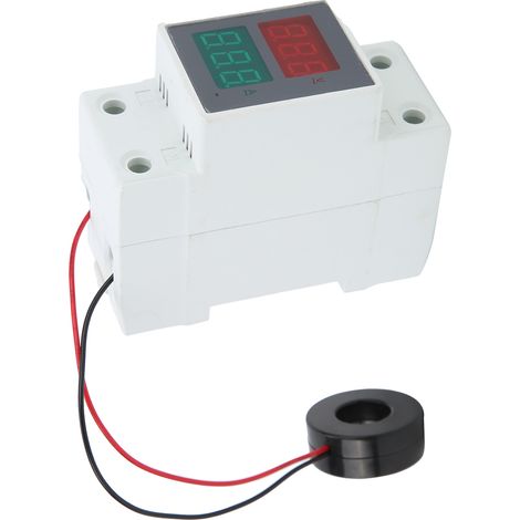 Voltmètre-ampèremètre numérique avec transformateur 80-300 V CA (2001) (1/5)