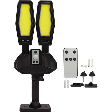 Lampadaires solaires extérieurs étanches ultra-lumineux 202COB 5W-AquaForge