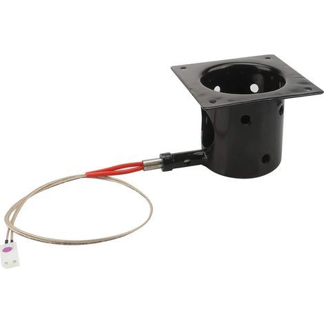 Kit de brûle-feu, pot de feu émaillé + tige d'allumage pour grilles Traeger, Pellet PRO/Z/Trail (1/3)