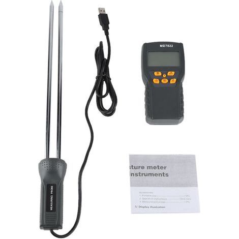 Digital grain moisture meter, an attractive and very useful tool for outdoor use (1/5)