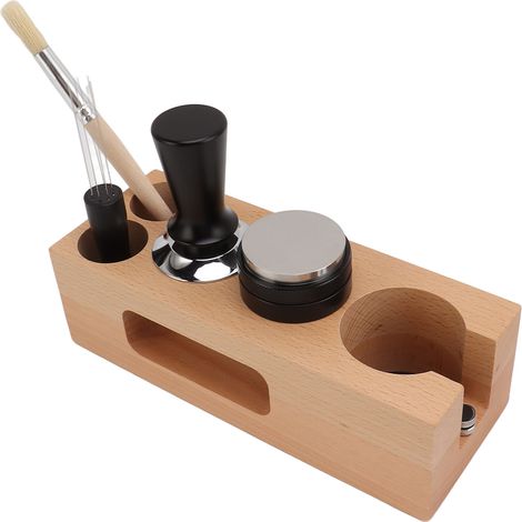 Kaffeeverkostungsstation aus Holz, Kaffeefilterhalter, Ständer für Heimcafés (1/5)