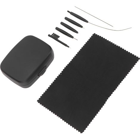 Kit de Nettoyage Professionnel pour Appareils Auditifs - 8 Accessoires de Nettoyage Léger (1/5)