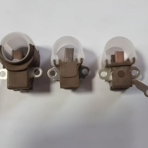 Lot de 3 support charbon alternateur 27370-75060 compatible Acura 1988-2006, ensemble porte-balai moteur de rechange (1/5)