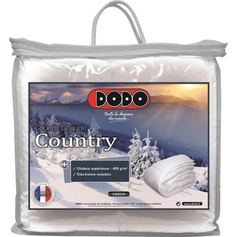 DODO Couette chaude 400gr/m2 COUNTRY 140x200cm