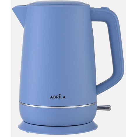 Bouilloire électrique Coffee bleue 1,7 l 2200 W avec base tournante et poignée froide (1/2)