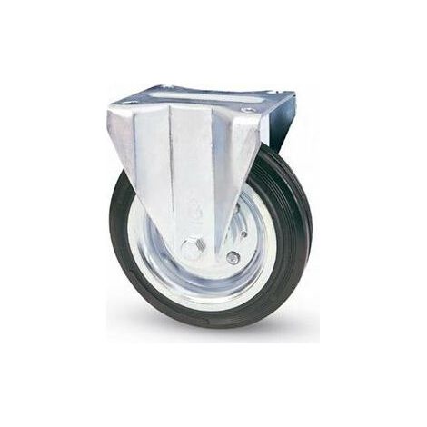 Avo ruota fissa per carrelli art.80a mm.150-piastra mm.100x85 - Avo (1/2)