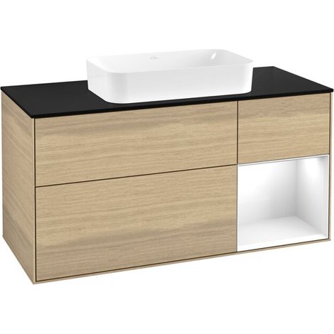 Villeroy & Boch G712GFPC Armoire sous-lavabo Finion G71 (1/2)
