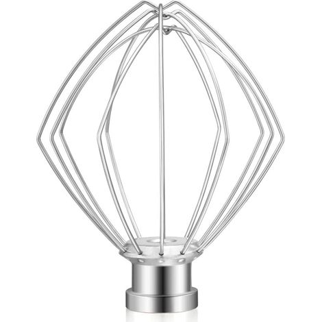 Piece Wire Whisk for Mixer with Tilting Head, Whisk for Egg Cream, Mayonnaise Whisk Made of Stainless Steel MUMU (1/4)