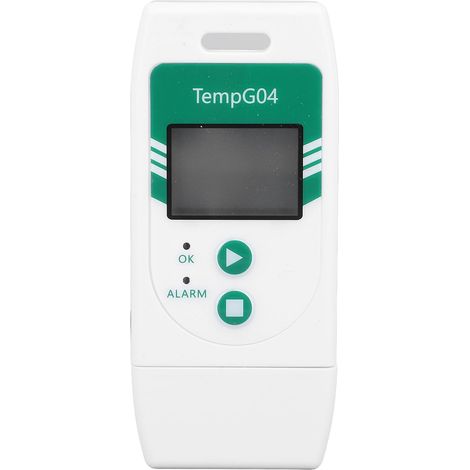 Enregistreur de Données de Température USB avec Rapports PDF CSV 32000 Points pour le Transport de la Chaîne du Froid des Légumes Alimentaires, Alarme de Température (1/5)