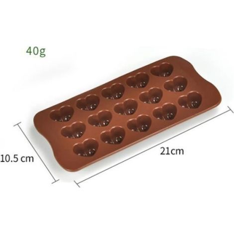 Moules à Chocolat Moules En Silicone Candy Moule 6Pcs Moules En Silicone Candy Antiadhésif – Moules En Silicone Pour Chocolat