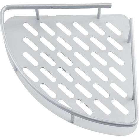 Coin Douche Caddy, Chrome 2 Étagère d'angle de salle de bain Caddy de Douche d'angle étagère étagères d'angle Panier à.