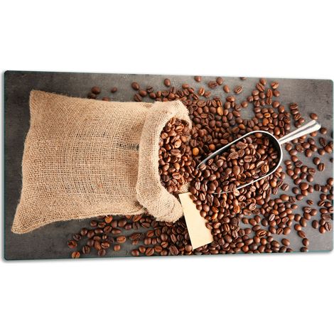 Glasschneidebrett 52x30 Kaffee (1/5)