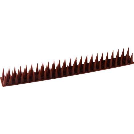 Lot anti-oiseaux en plastique piqué, répulsif pigeons et chats, tapis de protection pour balcon jardin (1/5)