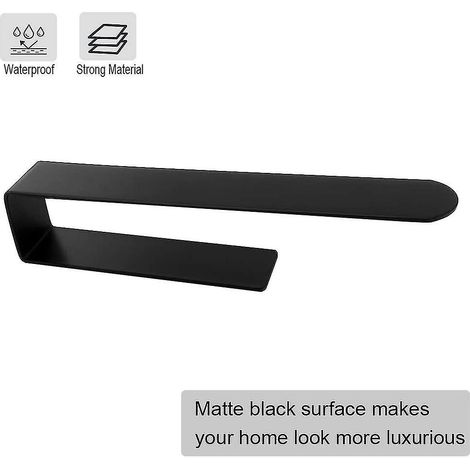 Porte-serviette/anneau à serviette Forte tenue Barre à serviette de salle de bain auto-adhésive (1/4)