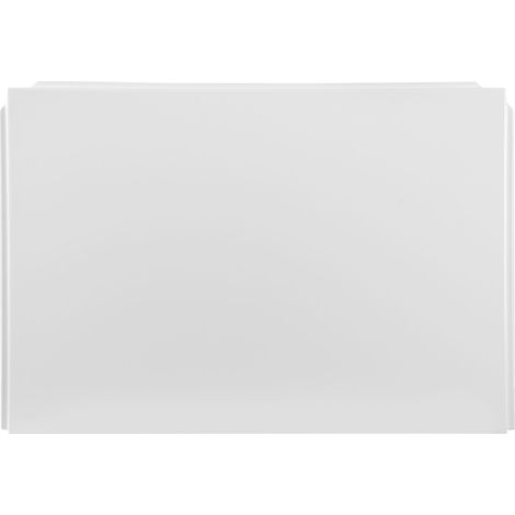 Duchy Value Polystyrene Bath End Panel 800mm W x 510mm H - White (1/2)