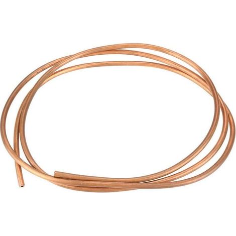 Tuyau Cuivre Souple T2 6x4 mm – 2 m pour Installation Frigorifique (1/4)