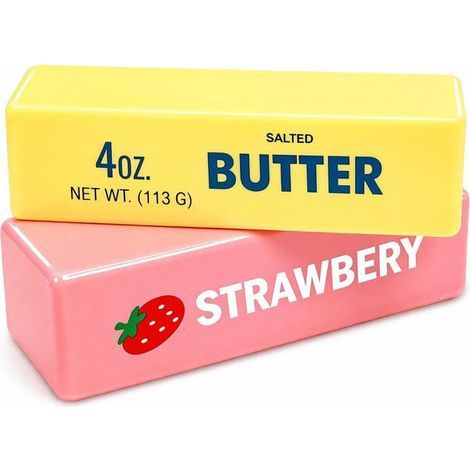 BelleRise – „Butter“ Tastspielzeug für Erwachsene (mit weichen Gumminoppen), 2er-Pack (1/5)