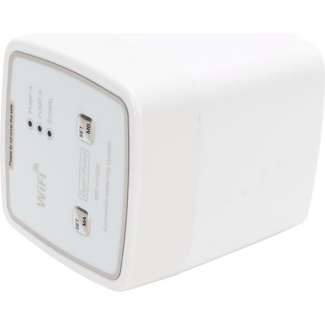Programmateur d'Irrigation Intelligent WiFi pour Jardin, Kit d'Arrosage Goutte à Goutte avec Double Pompe, Prise EU 100‑240V