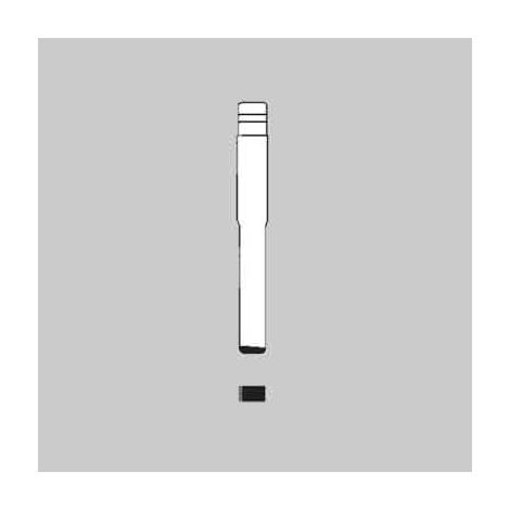 INSERTO CHIAVE PER RADIOCOMANDO 'HU101CH' SILCA - SILCA