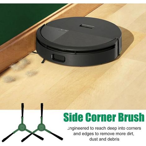 1 Farbset: siehe Foto. Material: Kunststoff. Zubehör für Saugroboter, kompatibel mit iRobot Roomba 2.
