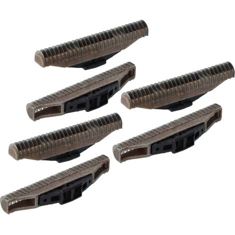 Klingenblock Set kompatibel mit Wahl Lift'n'Wash 7056/7055, 6er-Pack, Schwarz/Silber-Kompatibles Produkt