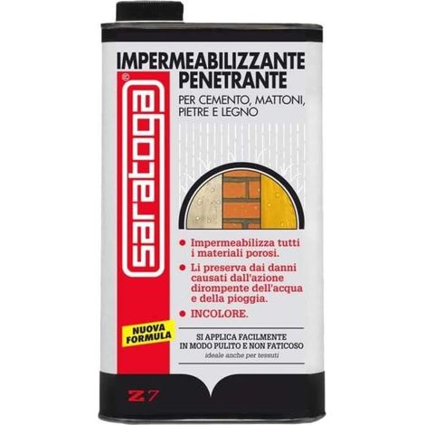 Impermeabilizzante materiali porosi Z7 Saratoga 1 l (1/3)