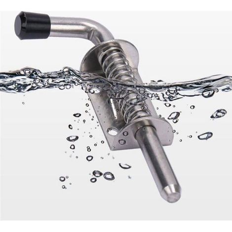Serrure Coulissante - Acier Inoxydable - 2 Points De Verrouillage - Pour Porte Garage Fenetre Baie Vitrée - 1 Unite (1/4)
