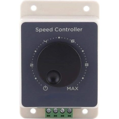 Contrôleur de vitesse du moteur, PWM modulateur de largeur d'impulsion DC10-60V 20A étanche, IP67, Manuel, 10A, 240W (1/5)