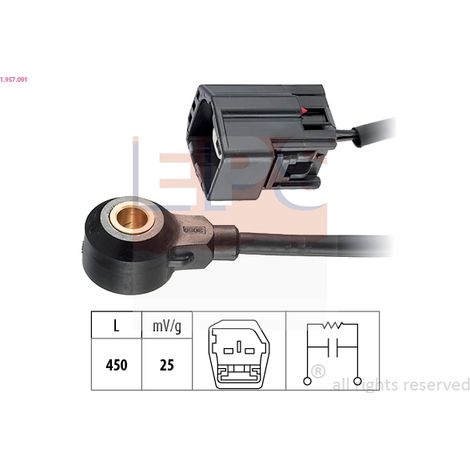 Capteur de cognement EPS 1.957.091 FORD 1 068 159 1 141 998 30711662 C201-18-921