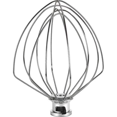 Kn256ww 6-Draht-Schneebesenaufsatz für Kitchenaid 5–6 Quart Bowl-Lift-Standmixer-Zubehör-Ersatz (1/5)