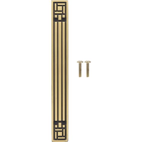 Poignée De Meuble - En Cuivre Pur - 138 Mm - Pour Portes Tiroirs Armoires - Finition Bronze Antique (1/5)