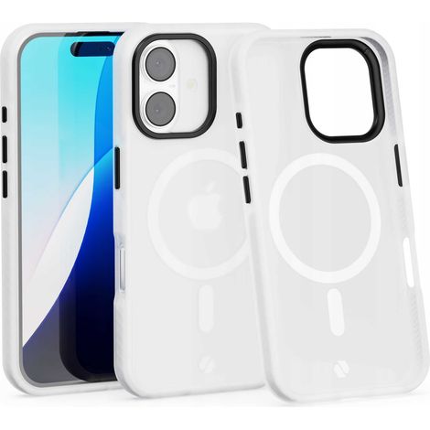 Coque Spacecase Hybrid Fusion Mag transparente pour iPhone 16 (1/5)