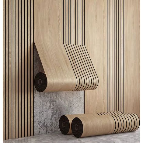 Carta da parati autoadesiva 3D a lamelle, rotolo 280 cm x 60 cm x 3 mm dr011002-7 (1/4)