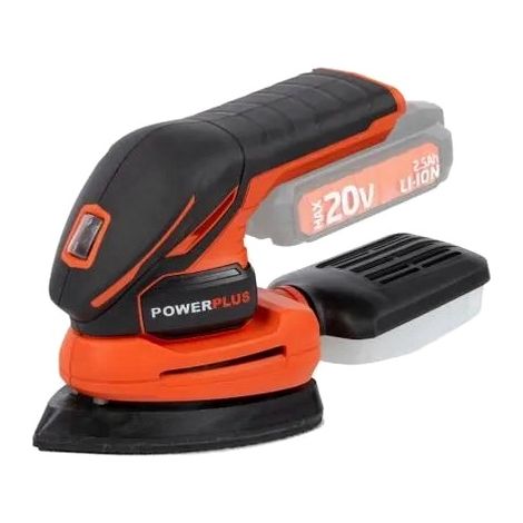 Ponceuse triangulaire à batterie 20v Dual Power