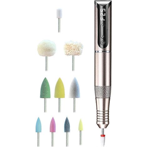 Mini polisseuse USB sans fil, kit de réparation pour le détourage des bords, le regarnissage, la réparation des fissures et la finition (1/5)