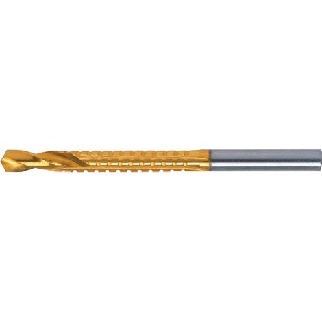 RUKO  Fresa  taladro  HSS  TiN  Ø  6  mm  -  101201T