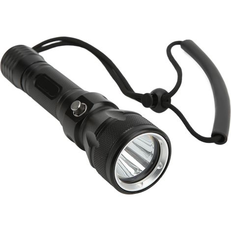 Lampe torche de plongée A24 étanche et portable, 3 modes d'éclairage, pour la plongée sous-marine. (1/5)