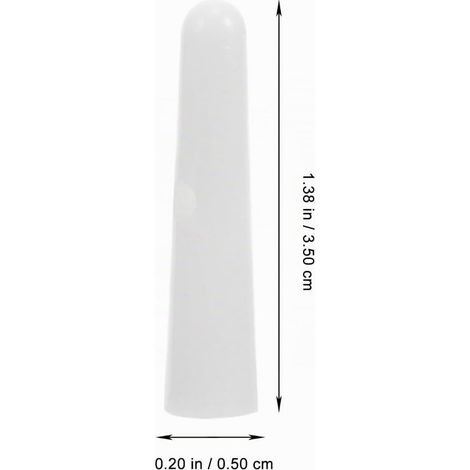 Parasol Accessories White Plastic Whale End Caps for Repair and Maintenance, Suitable for Umbrella Charms on Stage DIY (1/4)