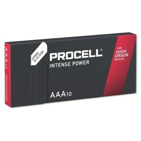 Pack de 10 Pilas AAA L03 Duracell PROCELL DURINTLR3C10/ 1.5V/ Alcalinas