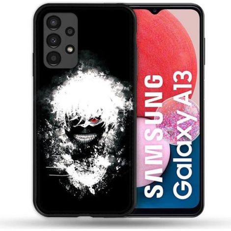 Coque - - Samsung Galaxy A13 4G - Tokyo Ghoul Kaneki - TPU 1,5 mm - Fabriqué en France
