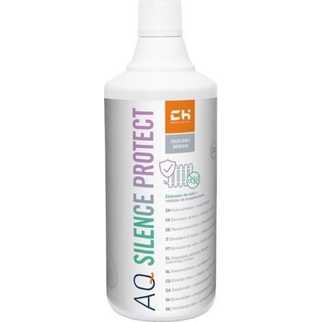 AQ SILENCE PROTECT - Eliminador de Ruido e Inhibidor de Incrustaciones 1 Litro Bricoprofesional
