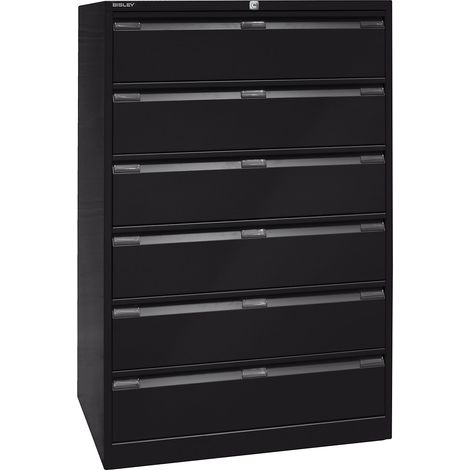 BISLEY, Armoire à fiches, trois rangées, format A5, 6 tiroirs (1/5)