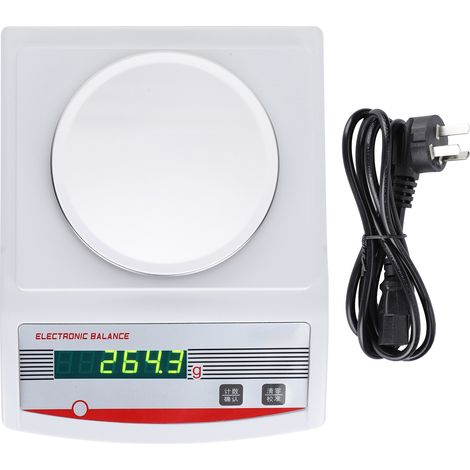 Balance mécanique de laboratoire haute précision 220V prise AU pour bijouterie, pâtisserie et pesée (1/5)