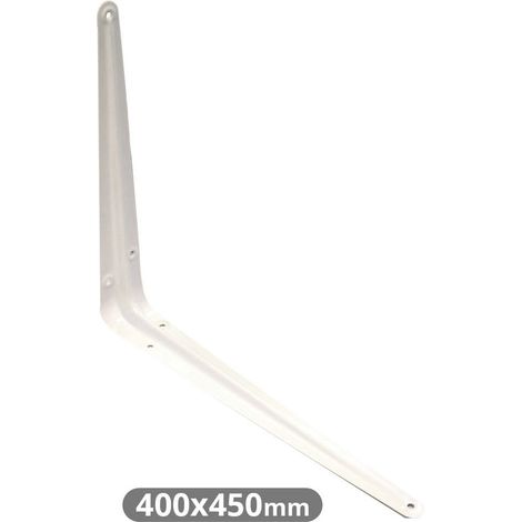 Escuadra metálica 400x450mm blanca GSC 003802708