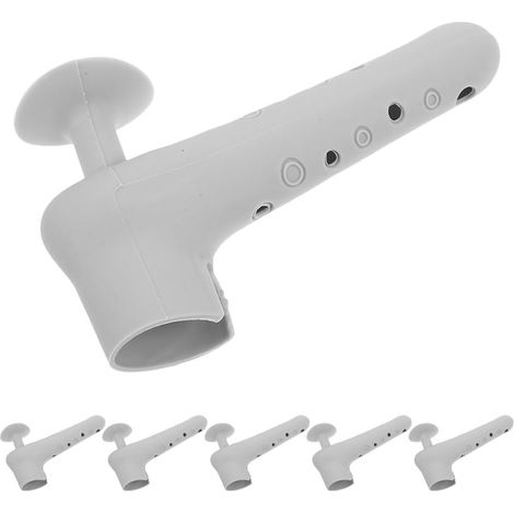 de 6 protège poignées de porte en silicone avec ventouses