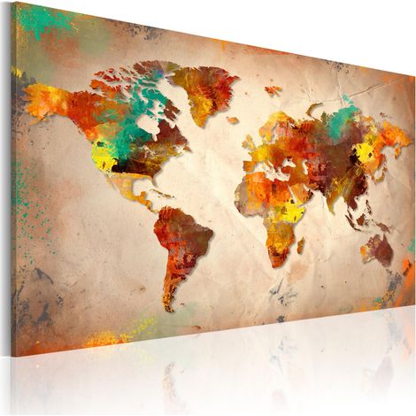 Quadro - Painted World - 60x40 (1/4)