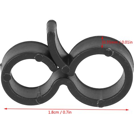 Pinces de Greffage en Forme de 8 pour Outils de Jardinage Support de Tiges 1000PCS -KZQ (1/5)